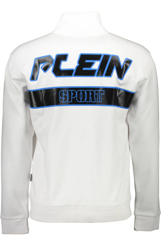 White Cotton Men Sweater