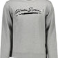 Gray Cotton Men Sweater