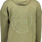 Green Cotton Men Sweater