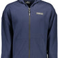 Blue Cotton Men Sweater