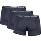Black Cotton Men Trunk
