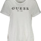 White Cotton Women T-Shirt