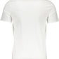 White Cotton Men T-Shirt