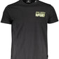 Black Cotton Men TShirt