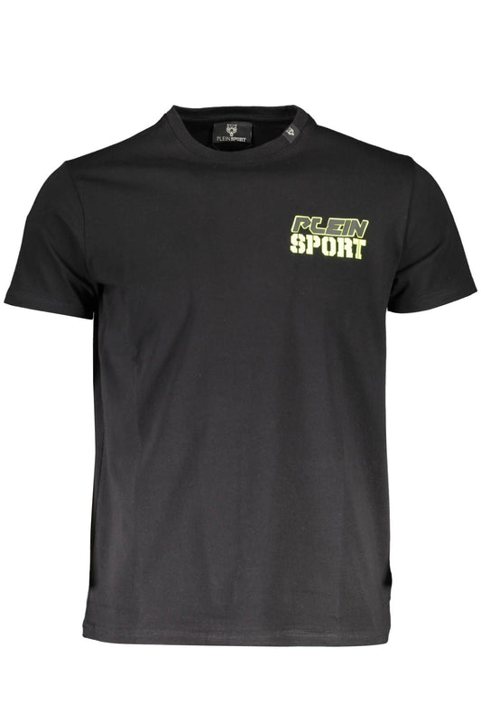 Black Cotton Men TShirt