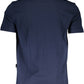 Blue Cotton Men T-Shirt