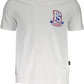 White Cotton Men T-Shirt