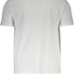 White Cotton Men T-Shirt