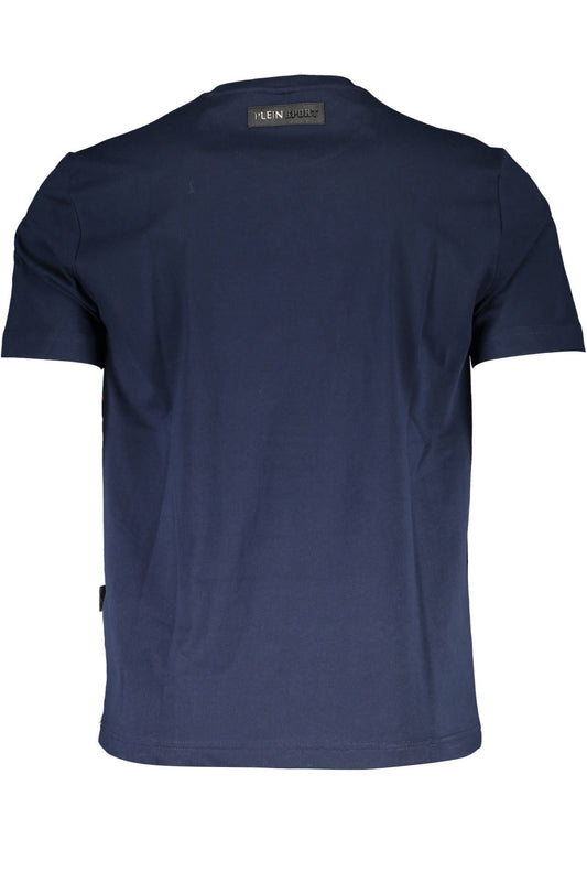Blue Cotton Men TShirt