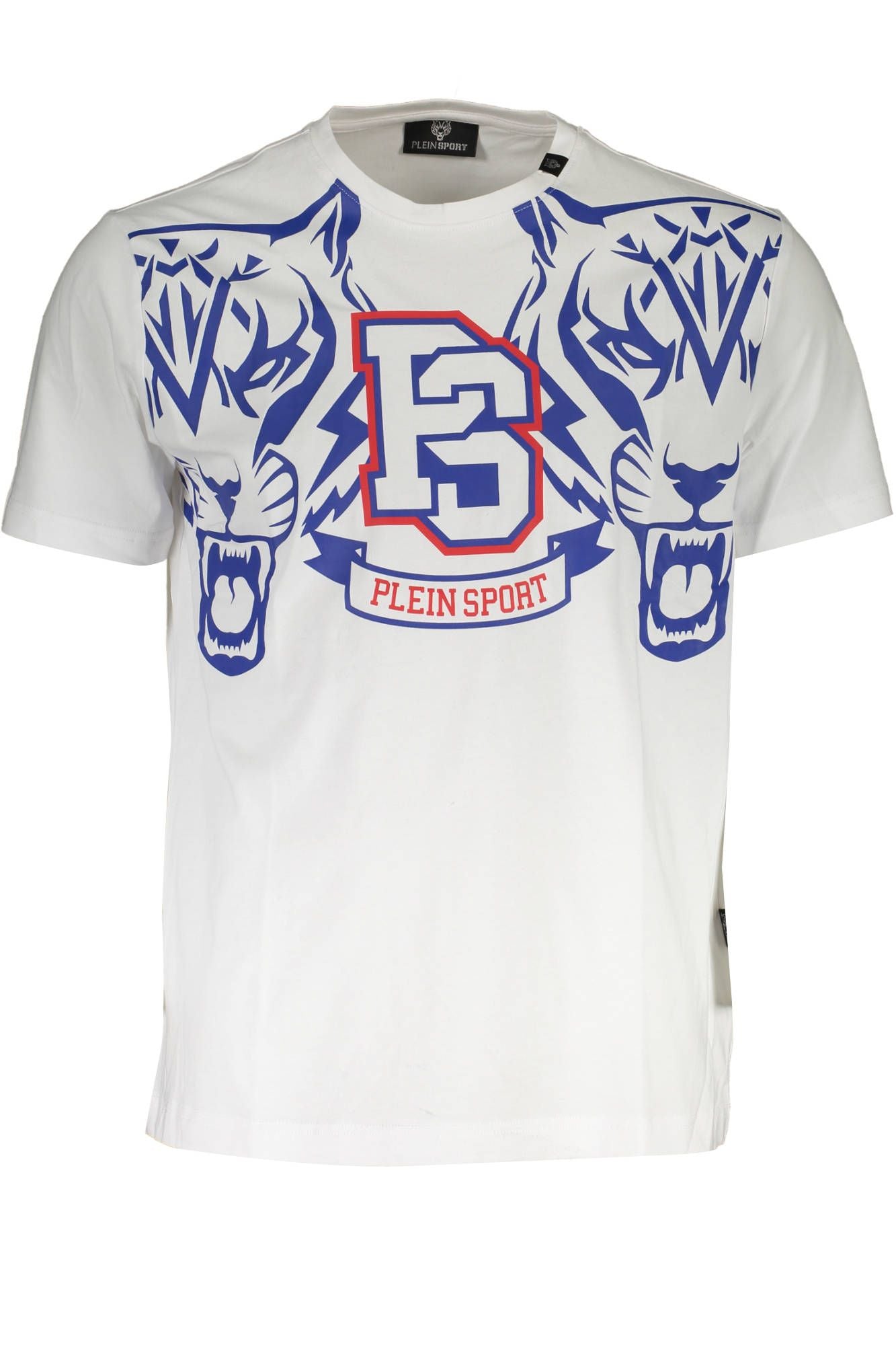 White Cotton Men T-Shirt