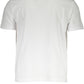White Cotton Men T-Shirt