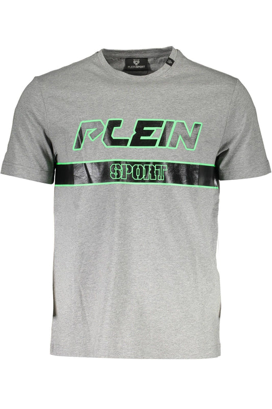 Gray Cotton Men TShirt