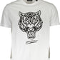 White Cotton Men T-Shirt