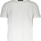 White Cotton Men T-Shirt
