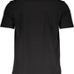 Black Cotton Men T-Shirt