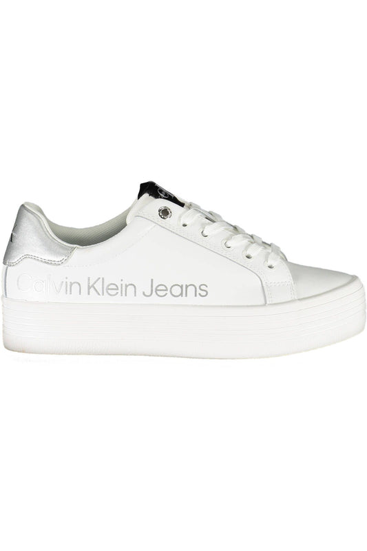 White Leather Women Sneaker