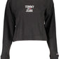 Black Cotton Women T-Shirt