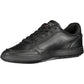 Black Leather Men Sneaker