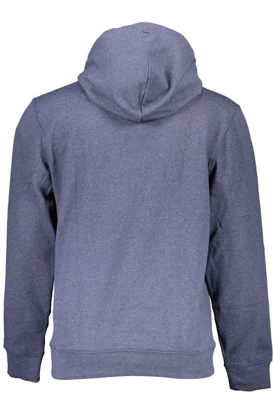 Blue Cotton Men's Sweater