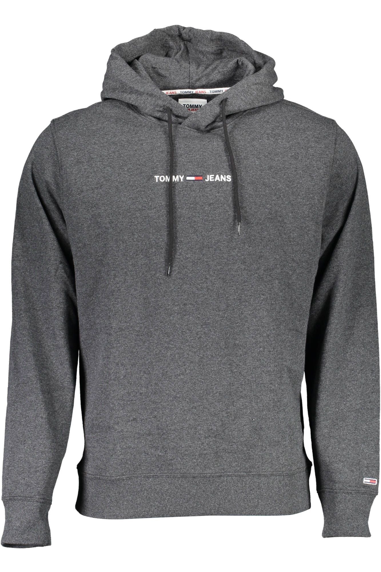 Black Cotton Men Sweater