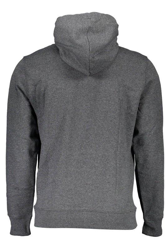 Black Cotton Men Sweater