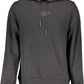 Black Cotton Men Sweater