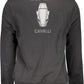 Black Cotton Men Sweater
