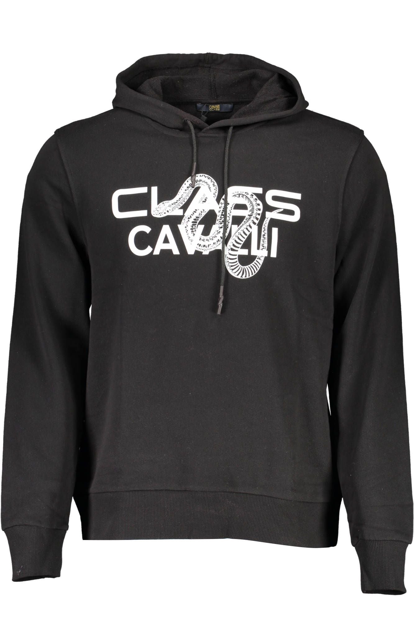 Black Cotton Men's Sweater