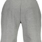 Gray Cotton Men Sporty Short