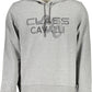 Gray Cotton Men Sweatshirt