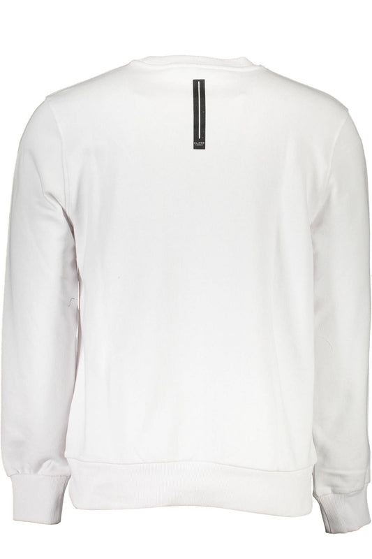 Bianco Cotton Men Sweatshirt