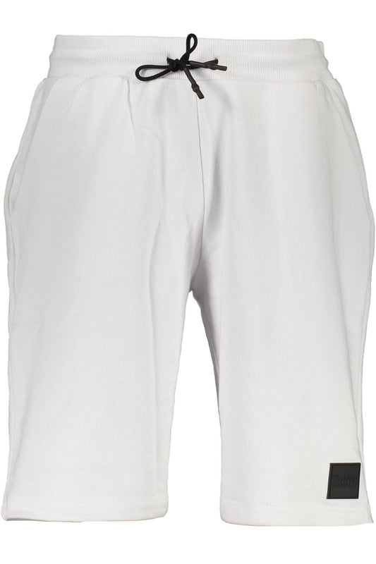 White Cotton Men Short