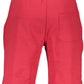 Red Cotton Men Short