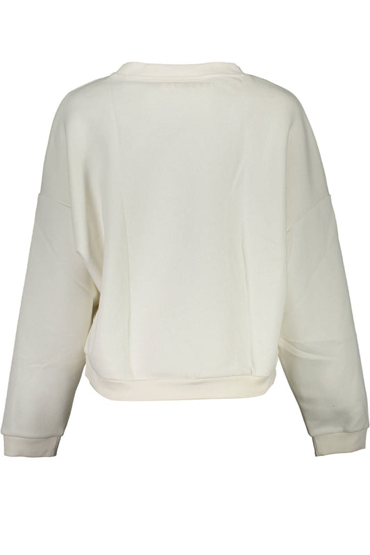 White Cotton Women Sweater
