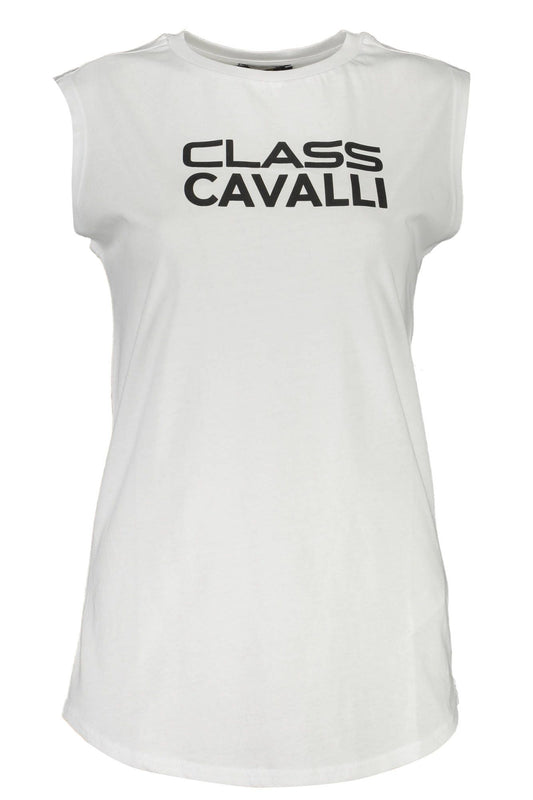 White Cotton Women Top