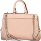 Pink Polyethylene Women Handbag