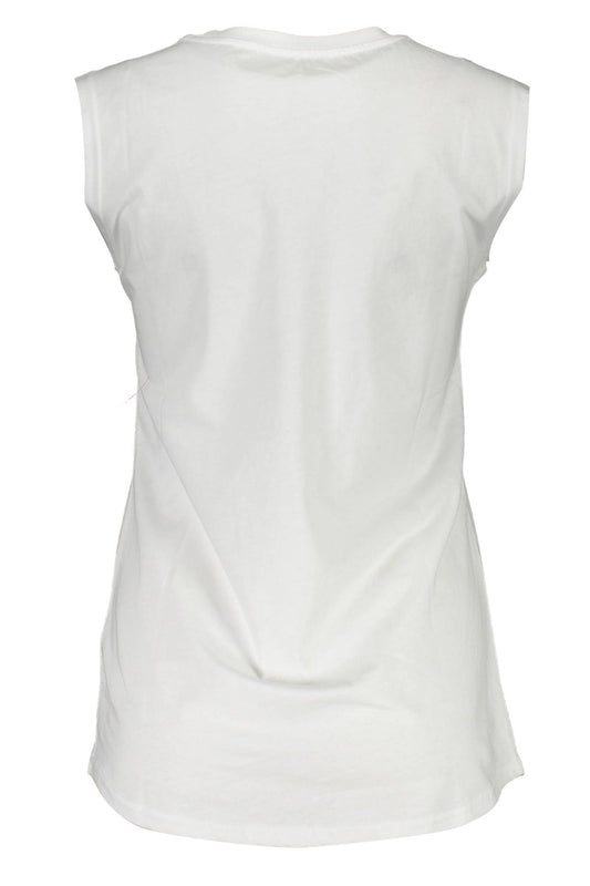 White Cotton Women Top