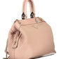Pink Polyethylene Women Handbag