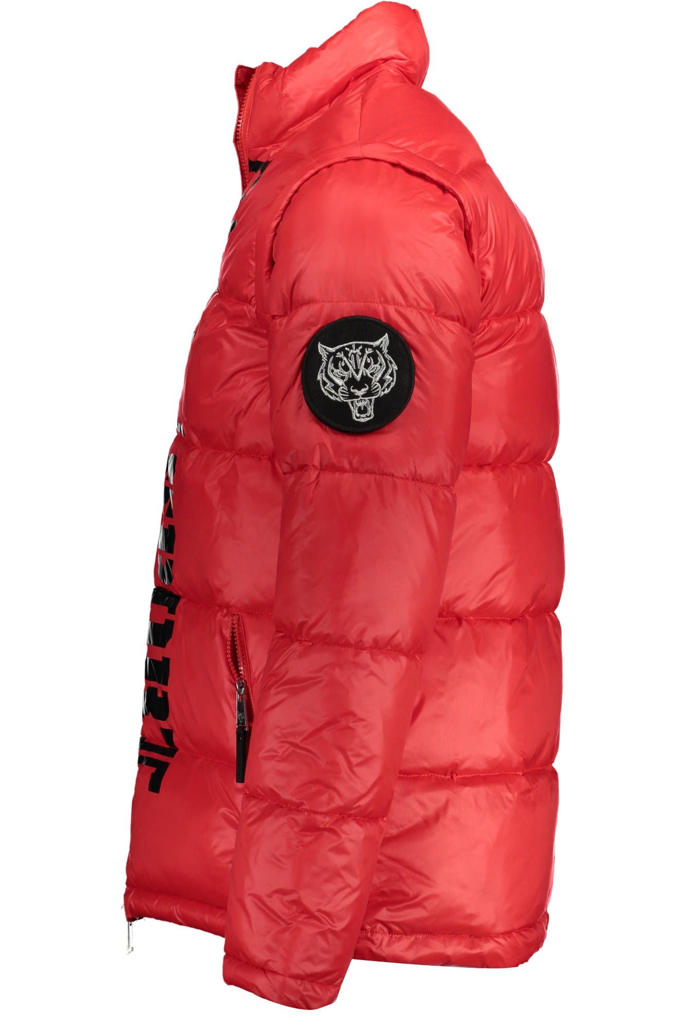 Red Polyamide Men Jacket