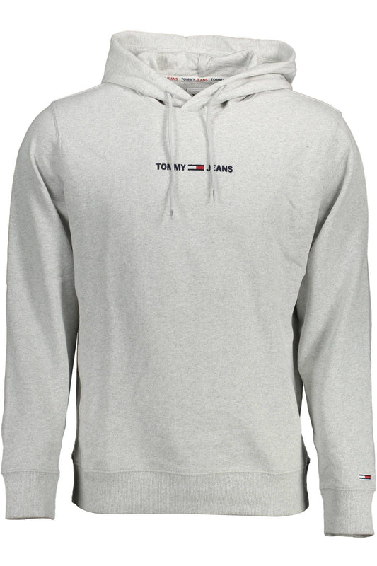 Gray Cotton Men Sweater