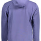 Blue Cotton Men Sweater
