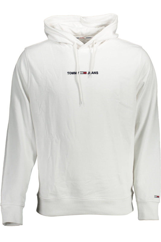 White Cotton Men Sweater