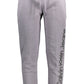 Gray Cotton Men Sports Trousers