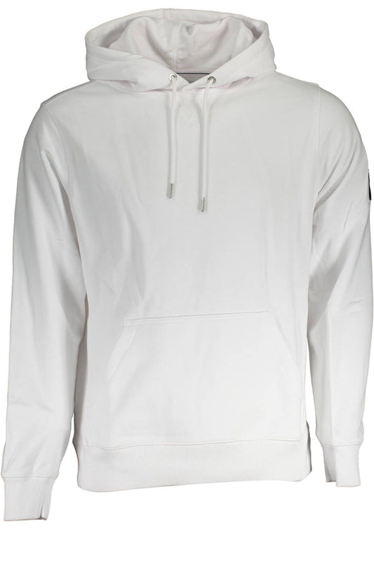 White Cotton Men Sweater