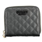Black Polyurethane Women Wallet