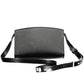 Black Polyethylene Women Handbag