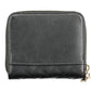 Black Polyurethane Women Wallet