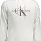 White Cotton Men Sweater