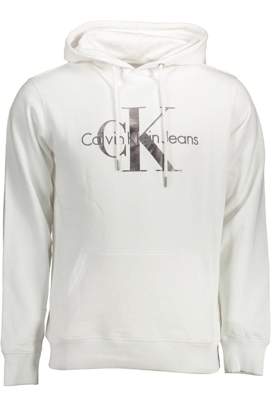 White Cotton Men Sweater