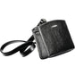Black Polyethylene Women Handbag